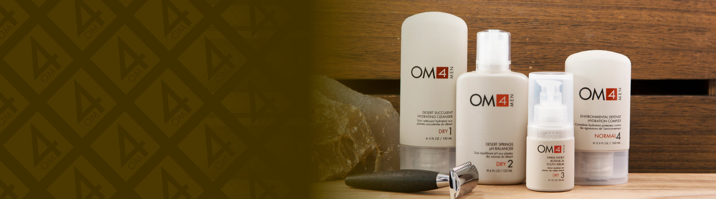 OM4 Organic Male Dry Mature Skin