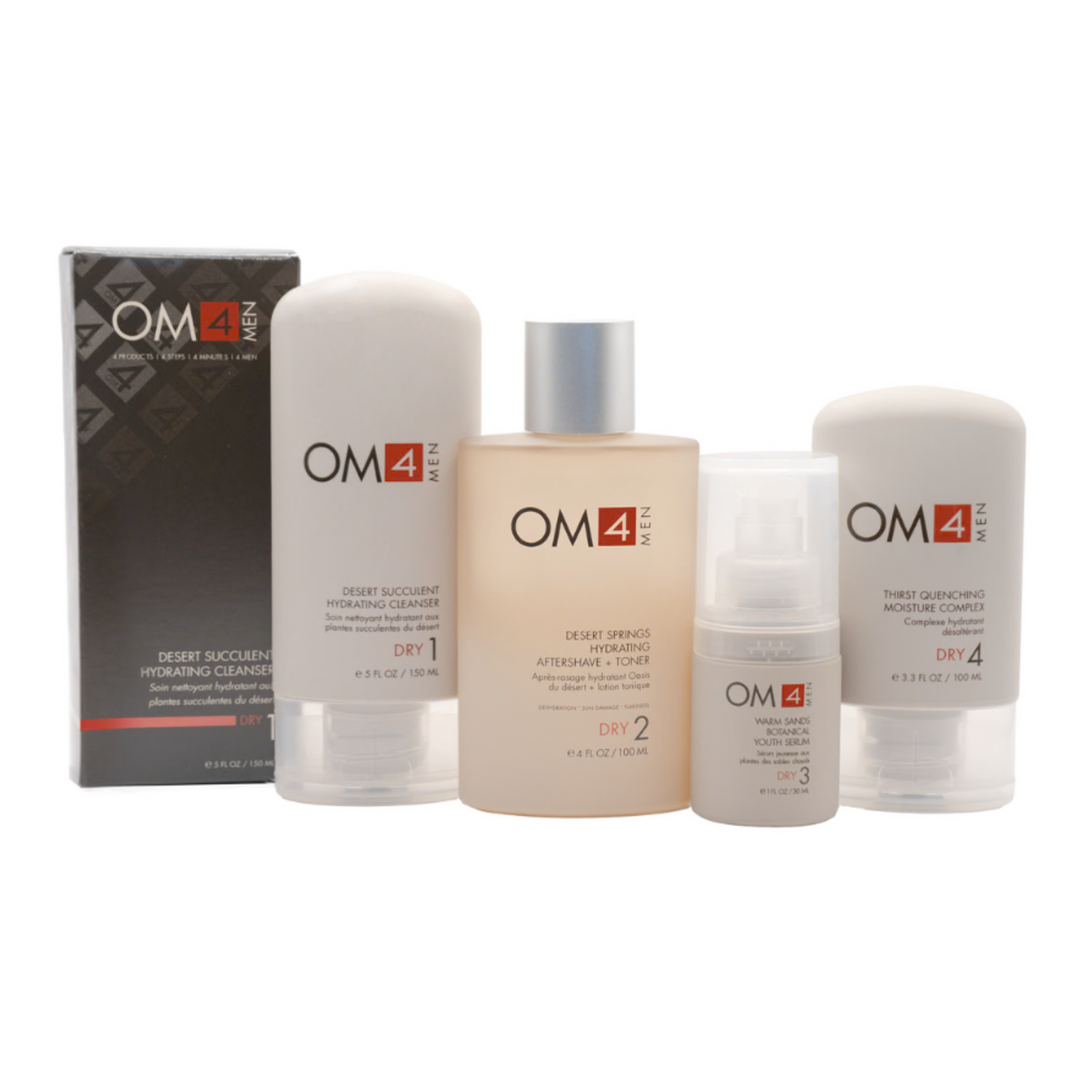 Organic Male OM4 Dry 4-Step RegiMEN