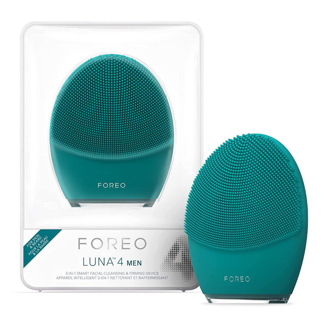 FOREO LUNA 4 MEN Facial Cleansing Brush – OM4 Organic Male