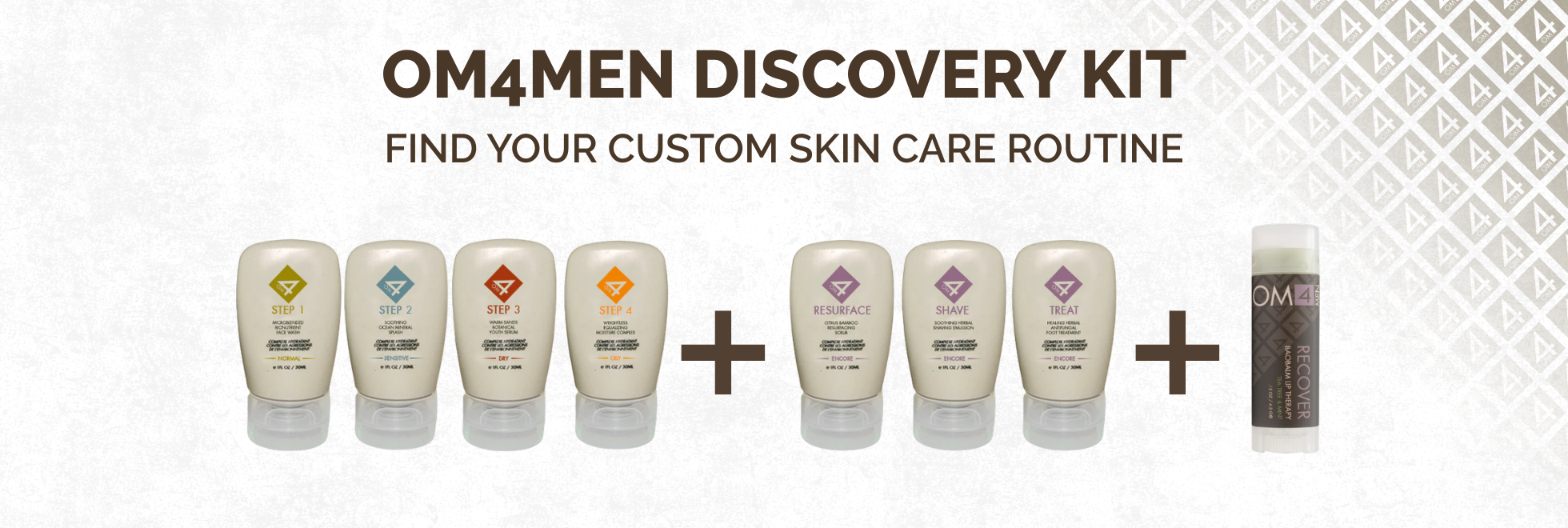 OM4men Discovery Kit - Find Your Custom Routine
