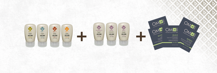 Organic Male OM4 Deluxe Travel &amp; Sample Kit