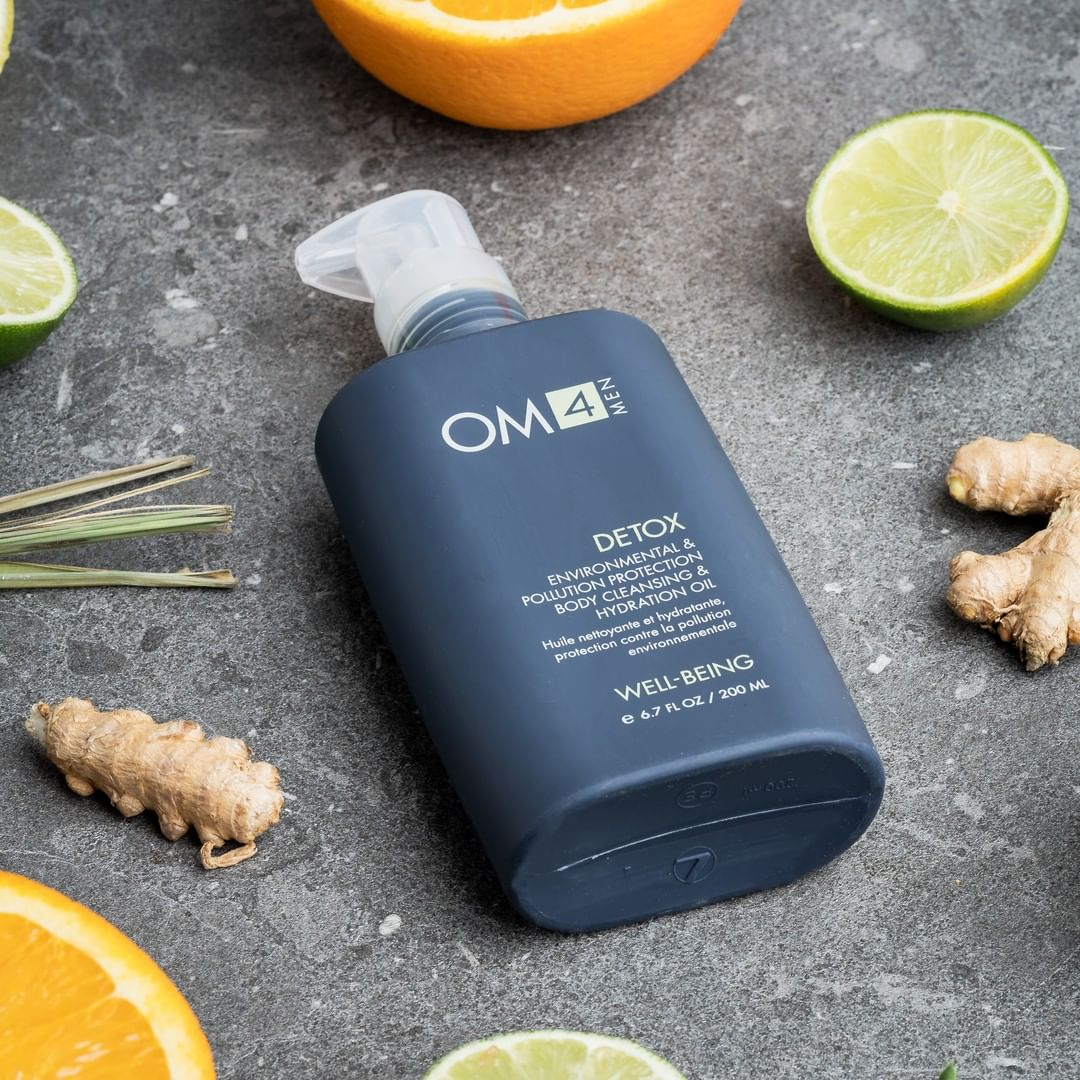 Organic Male OM4 Detox: Pollution & Environmental Protection Body Cleansing & Hydration Oil
