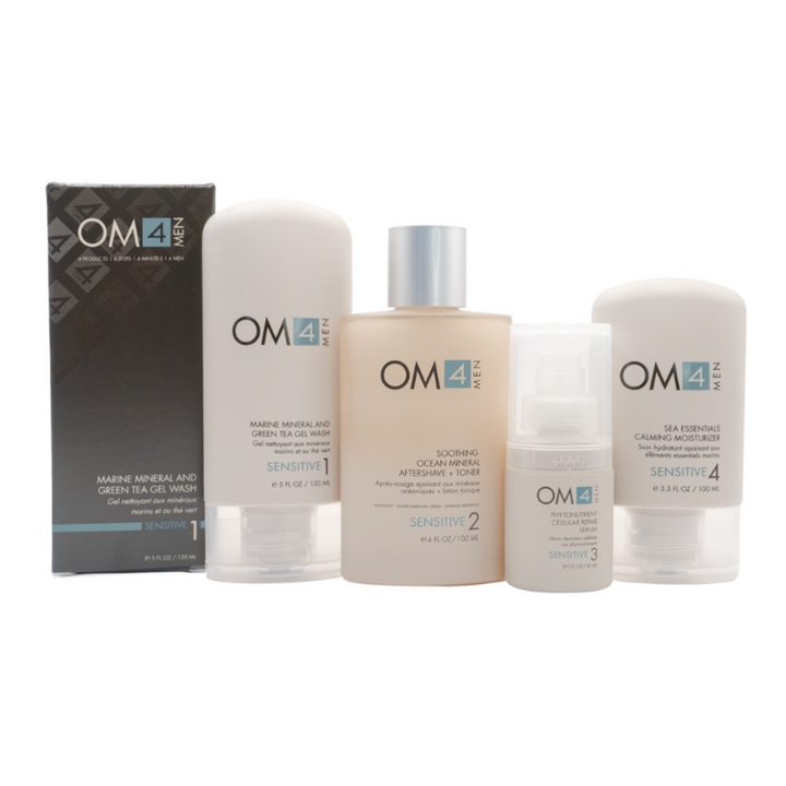 Organic Male OM4 Sensitive 4-Step RegiMEN