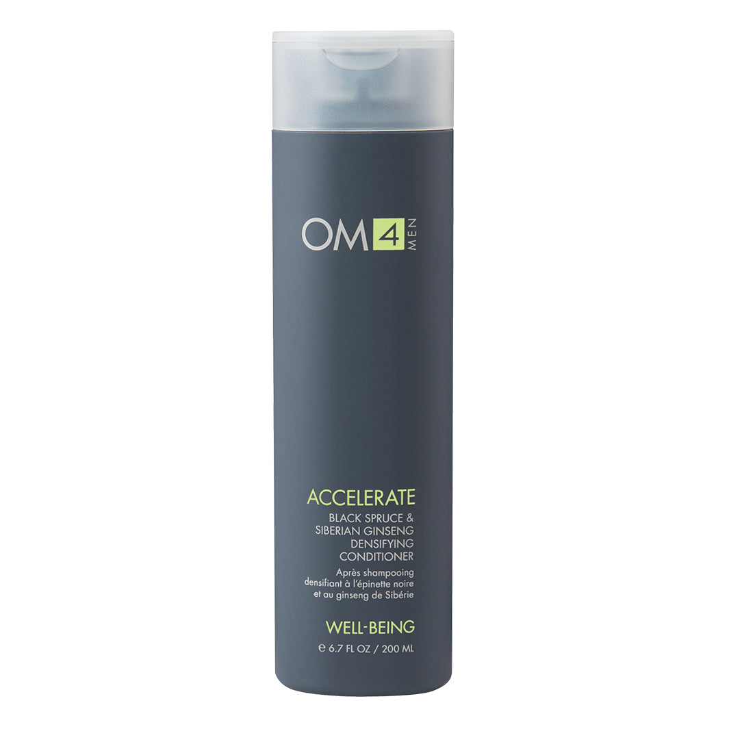 Organic Male OM4 Accelerate: Black Spruce & Siberian Ginseng Hair Densifying Conditioner - Full Size