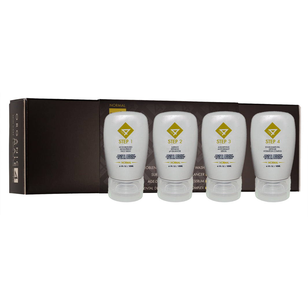 Organic Male OM4 Normal 4-Step RegiMEN (Travel Starter Size)