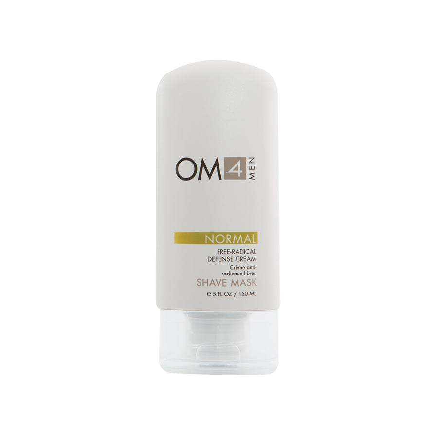 Organic Male OM4 Normal Shave Mask: Free Radical Defense Cream - Full Size