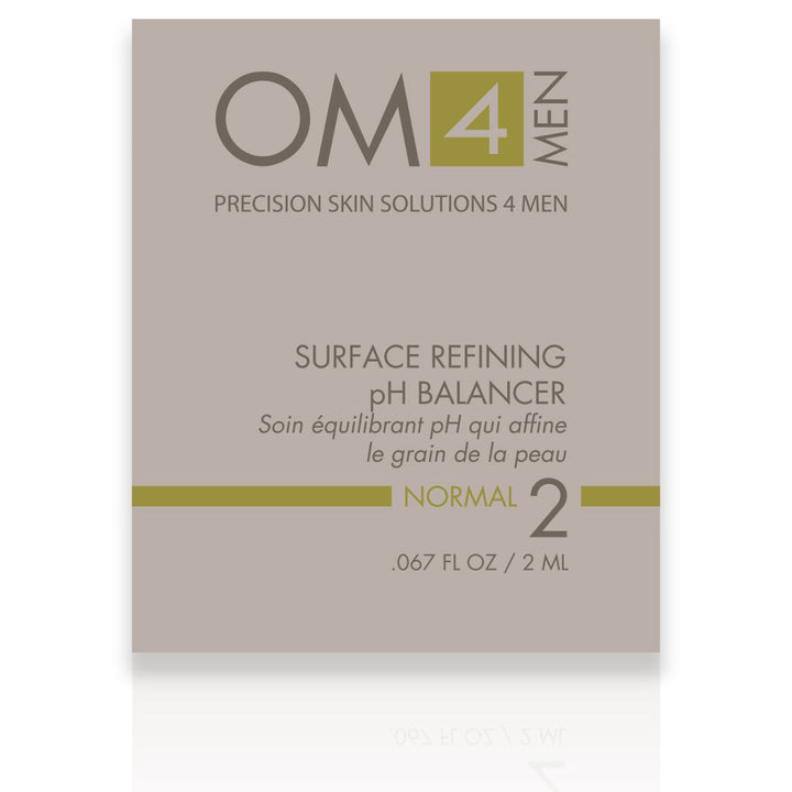 Organic Male OM4 Normal Step 2: Surface Refining pH Balancer - Sample Size