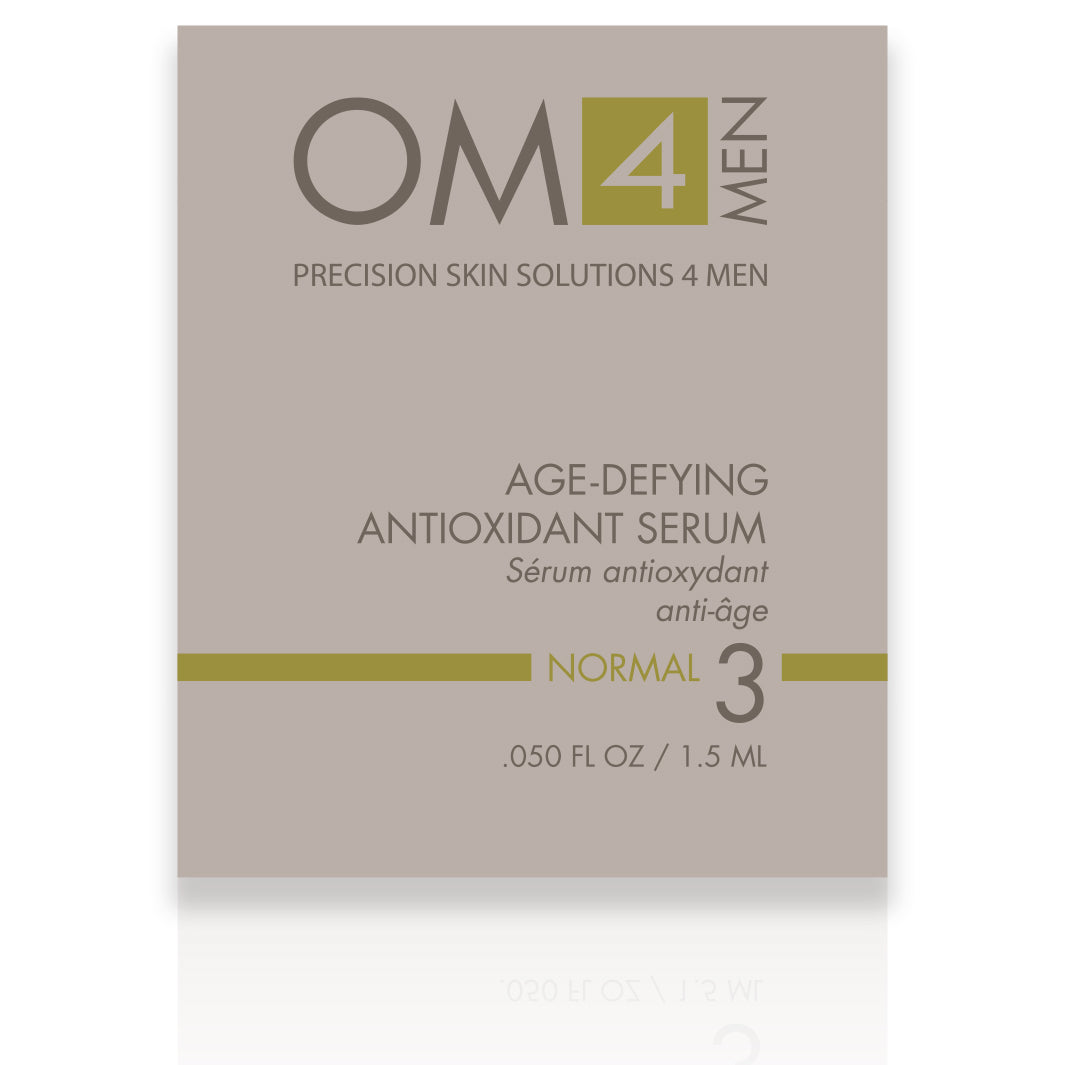 Organic Male OM4 Normal Step 3: Age-Defying Antioxidant Serum - Sample Size