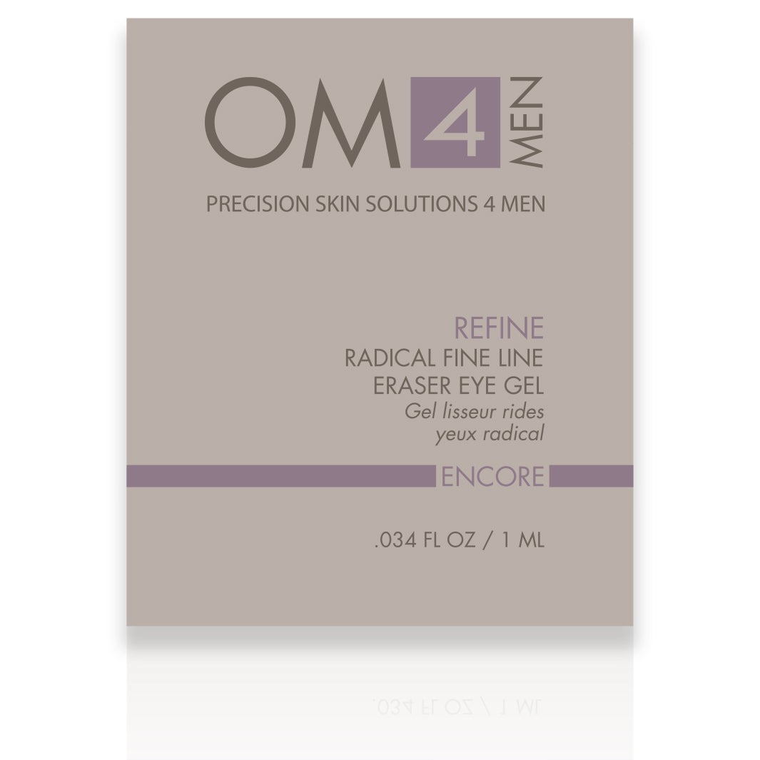 Organic Male OM4 Refine: Radical Fine Line Eraser Eye Gel - Sample Size