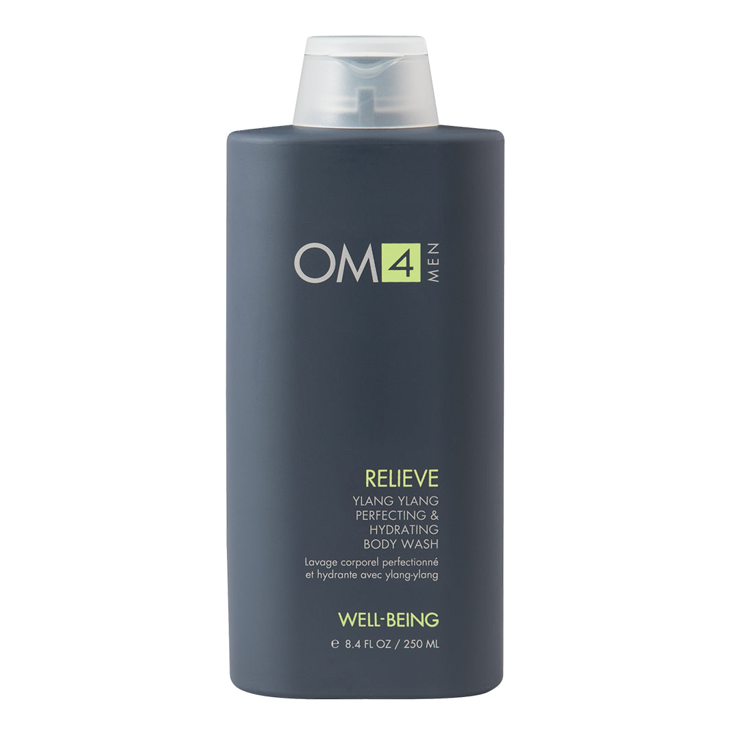 Organic Male OM4 Relieve: Ylang Ylang Perfecting & Hydrating Body Wash - Full Size