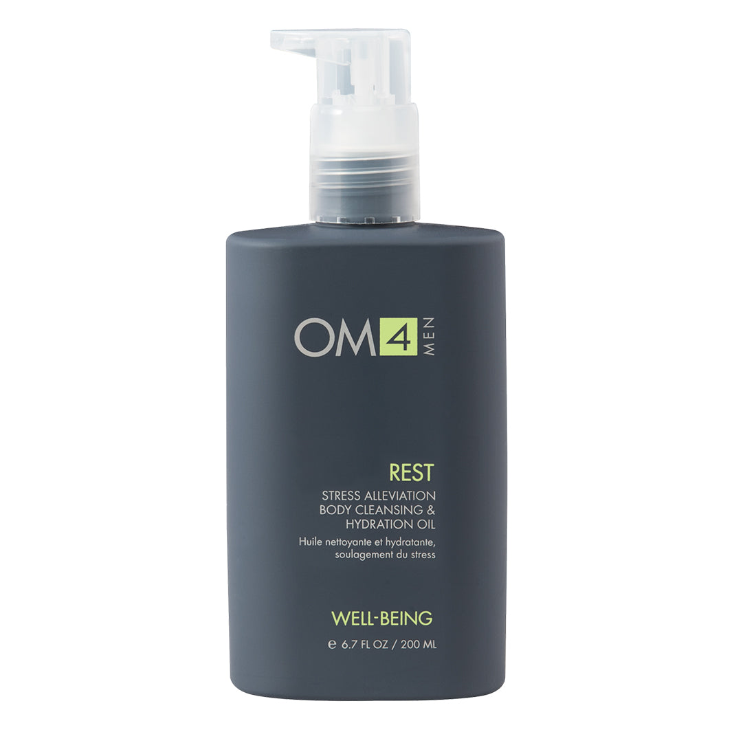 Organic Male OM4 Rest: Stress Alleviation Body Cleansing & Hydration Oil