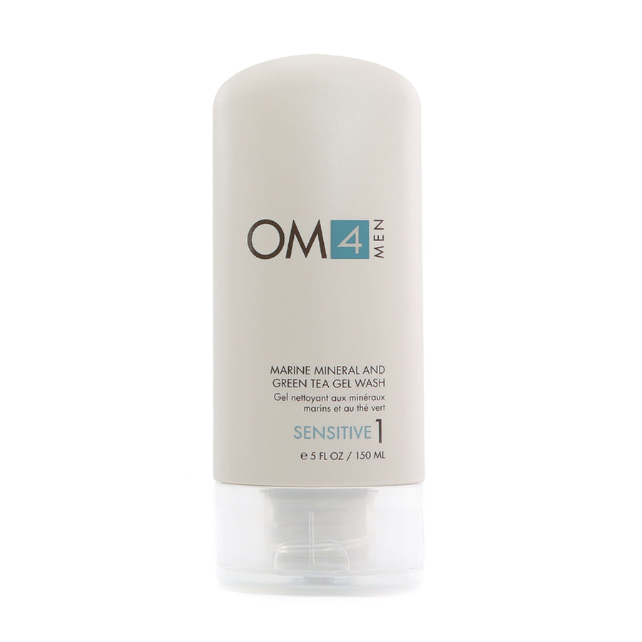 Organic Male OM4 Sensitive Step 1: Marine Mineral and Green Tea Gel Wash - Full Size