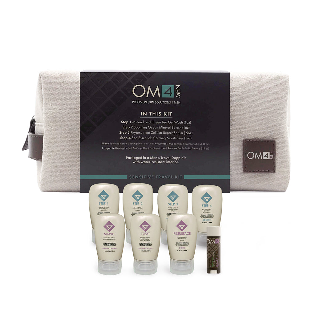 Organic Male OM4 Sensitive Travel Starter Set