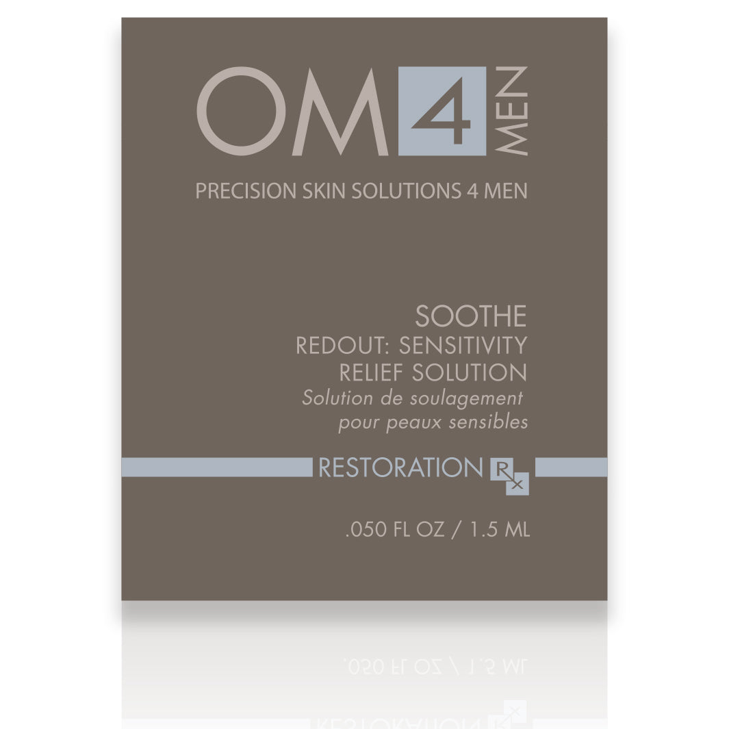 Organic Male OM4 Soothe: Redout Sensitivity Relief Solution - Sample Size